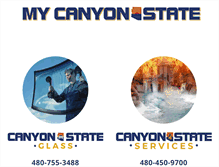 Tablet Screenshot of mycanyonstate.com